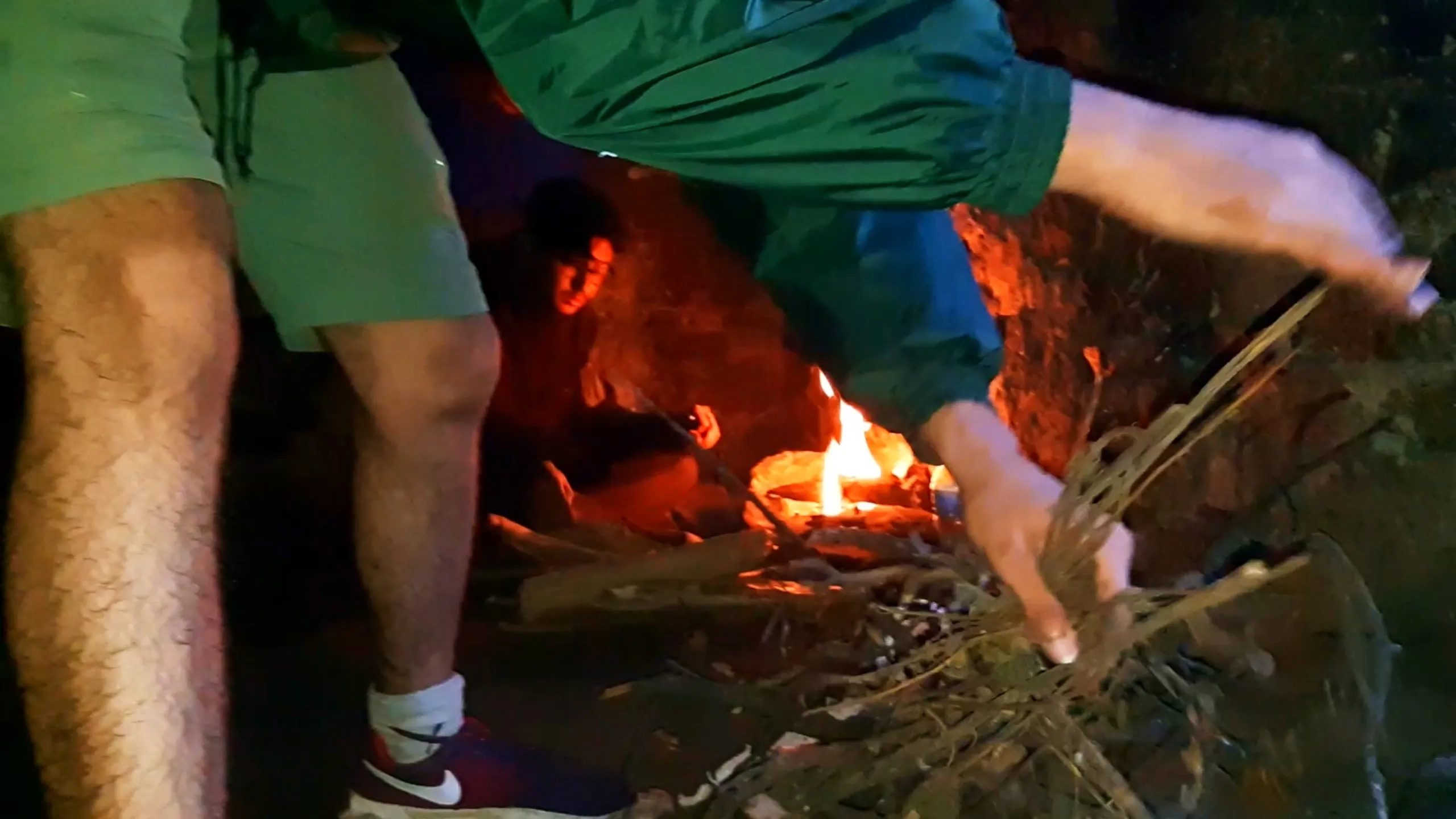 We reached Narayanthan and climbed higher, hoping to see Janakpur.

Instead, we found clouds, fog, wind, and faces dripping wet. No views, no sunshine, just mystery everywhere. Still, the temple, shelter, campfire, BBQ, and endless laughter made the summit unforgettable.