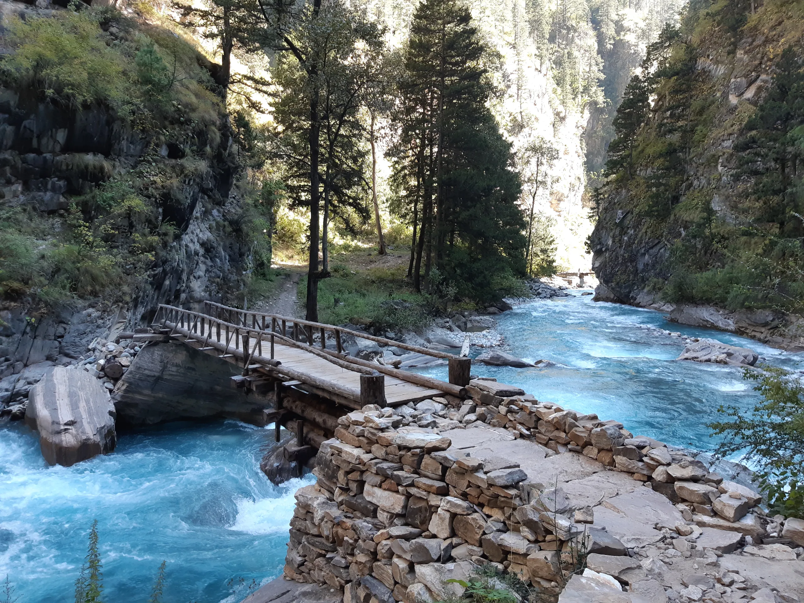 Wind eroded rock formations ancient oceans Dolpa