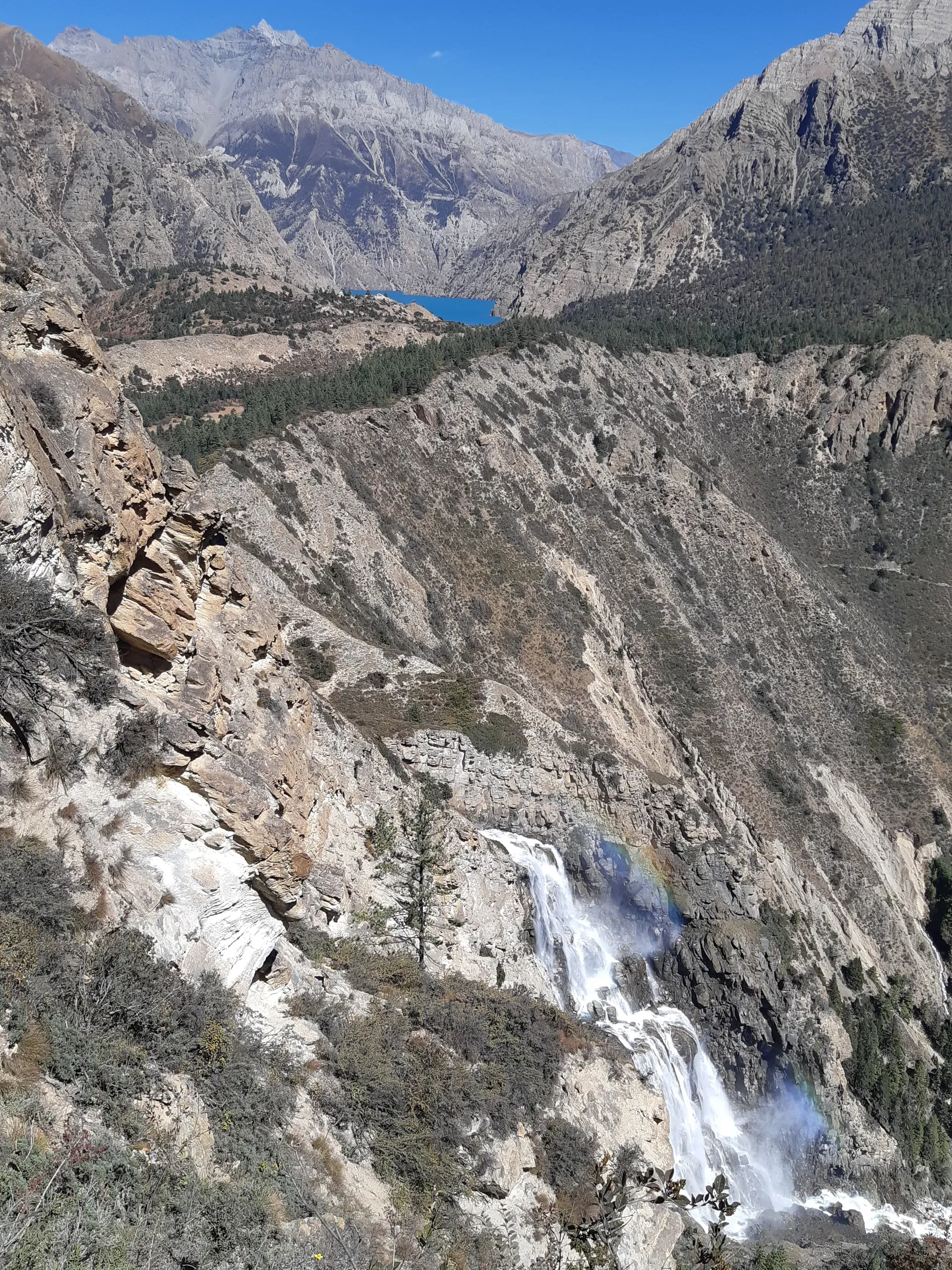 Phoksundo waterfall Nepal tallest waterfall