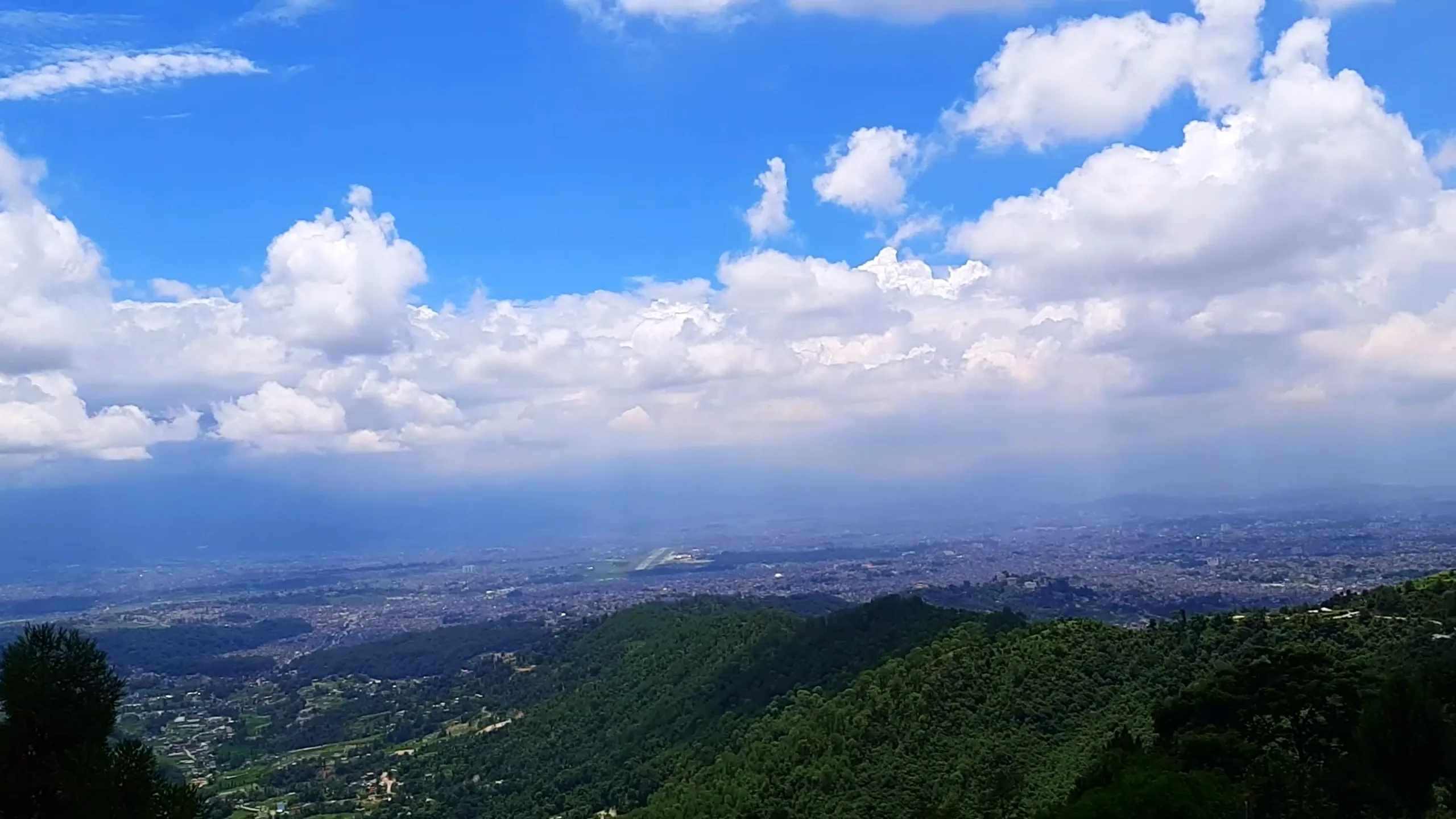 Near Tarebhir, we reached one of the highest viewpoints of the day, spotting Kathmandu Valley and even the runway of TIA below.

Soon after, we arrived in Sundarijal-tired, dusty, and exhausted, yet completely satisfied after a day filled with laughter, friendship, and unforgettable memories.